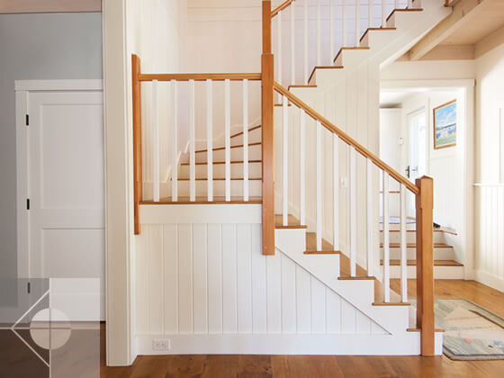Staircase designed by Phelps Architects.