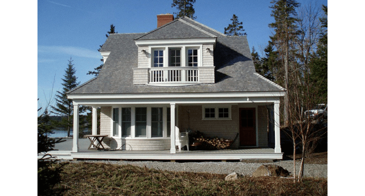 3,800 square foot residence, Islesboro, ME by Michelle B. Phelps, Assoc. AIA.