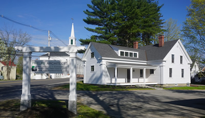 Image of Phelps Architects' office on Main Street in Damariscotta, Maine.