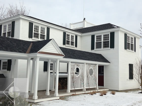 Camden, Maine restoration/renovation by Phelps Architects.