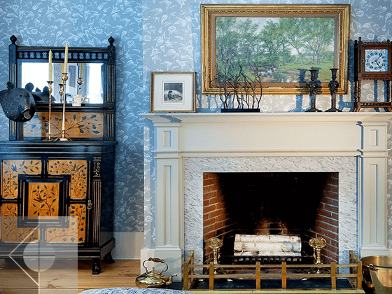 Early 1800's Greek Revival Renovation by Phelps Architects.