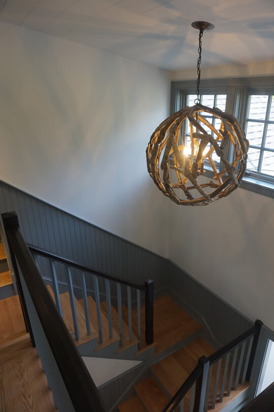 Bristol, Maine residence architectural design by Phelps Architects.