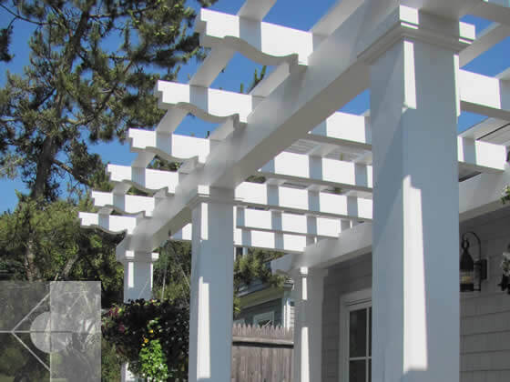 Exterior landscape design for Island Grocery, South Bristol, Maine by Phelps Architects.