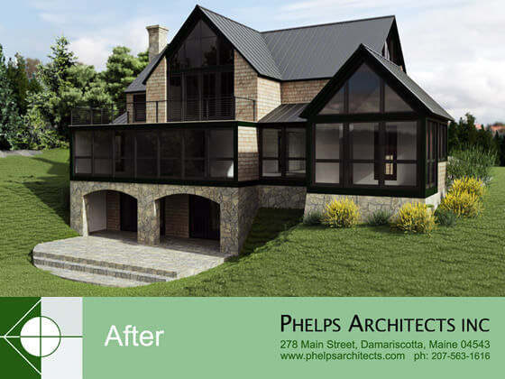 Barter Island renovation by Phelps Architects.