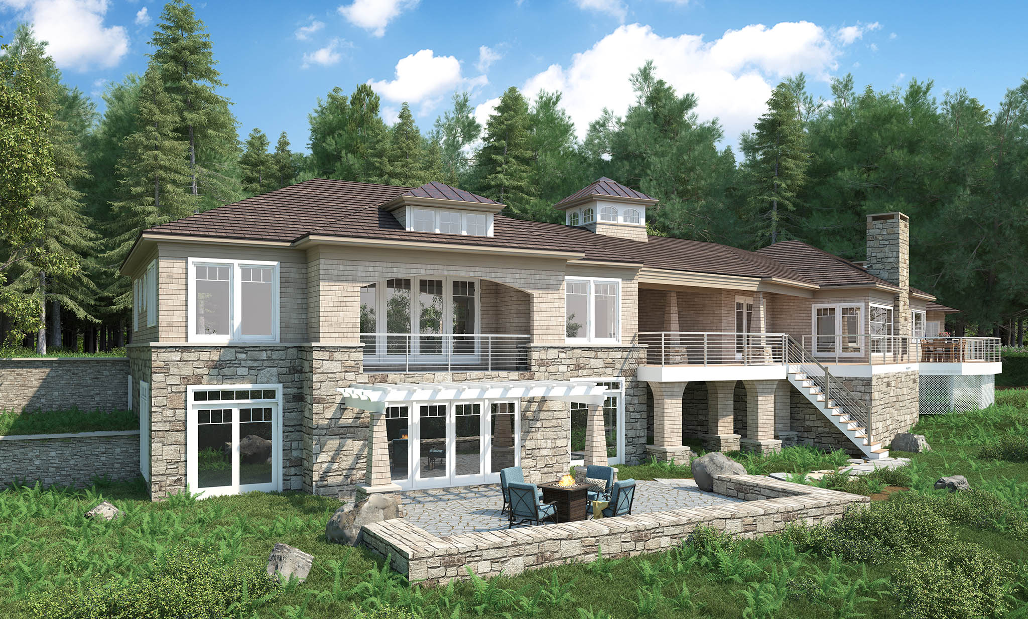 Blue Hill, Maine home renovation by Phelps Architects.