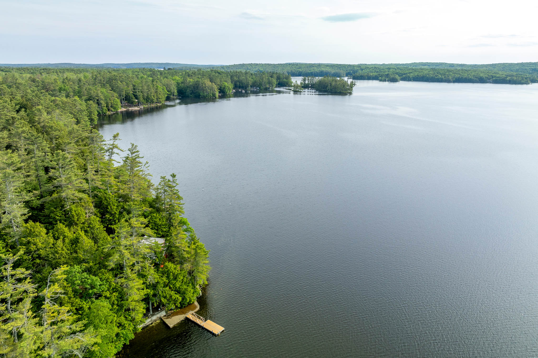 Damariscotta Lake, Jefferson, ME renovation by Phelps Architects.