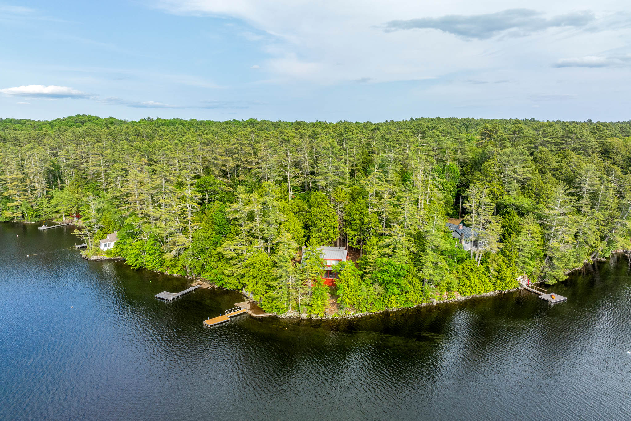 Damariscotta Lake, Jefferson, ME renovation by Phelps Architects.