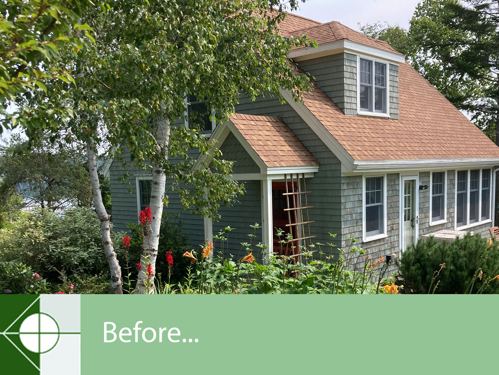Harpswell, Maine home renovation by Phelps Architects.