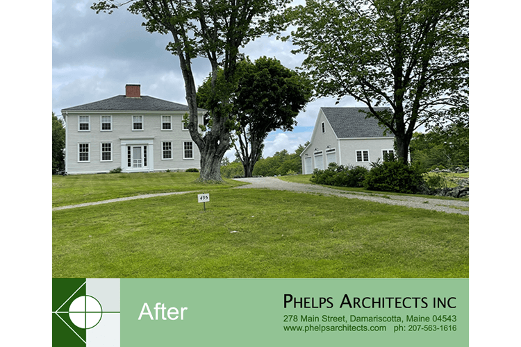 Newcastle, Maine renovation by Phelps Architects.
