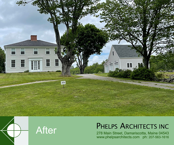 Newcastle, Maine renovation by Phelps Architects.