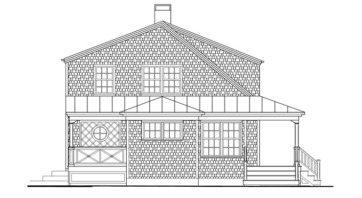 Summer cottage renovation to South Bristol, Maine residence by Phelps Architects.