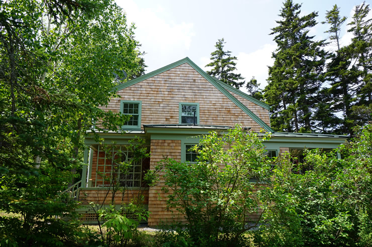 Summer cottage renovation to South Bristol, Maine residence by Phelps Architects.