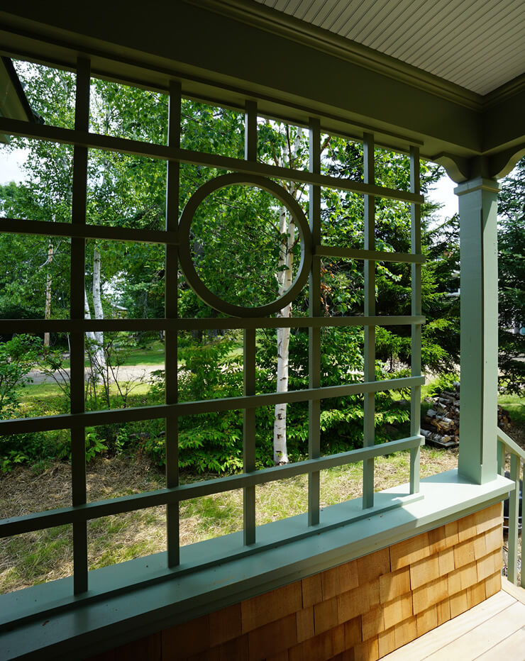 Summer cottage renovation to South Bristol, Maine residence by Phelps Architects.