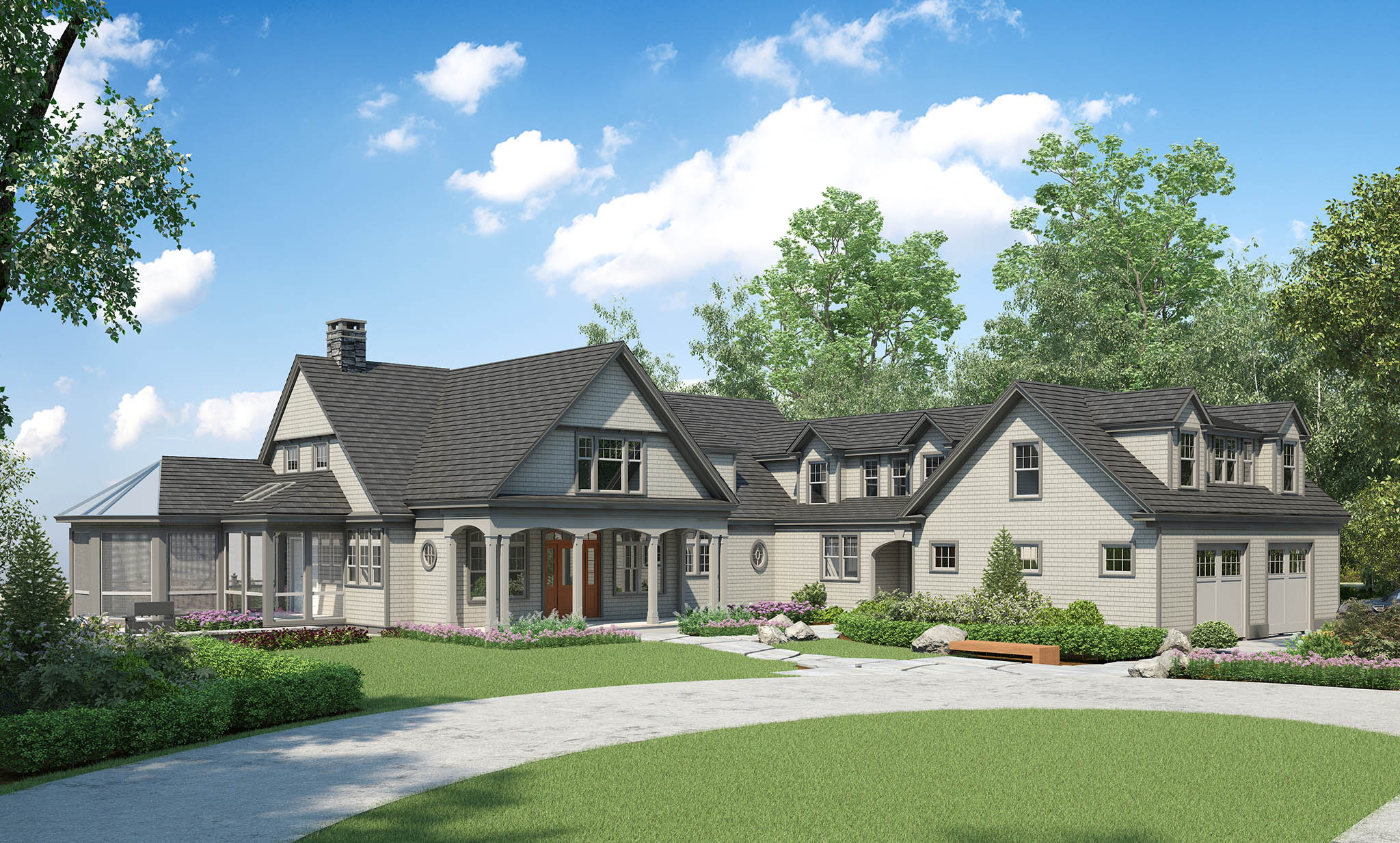 Walpole, Maine by Phelps Architects.