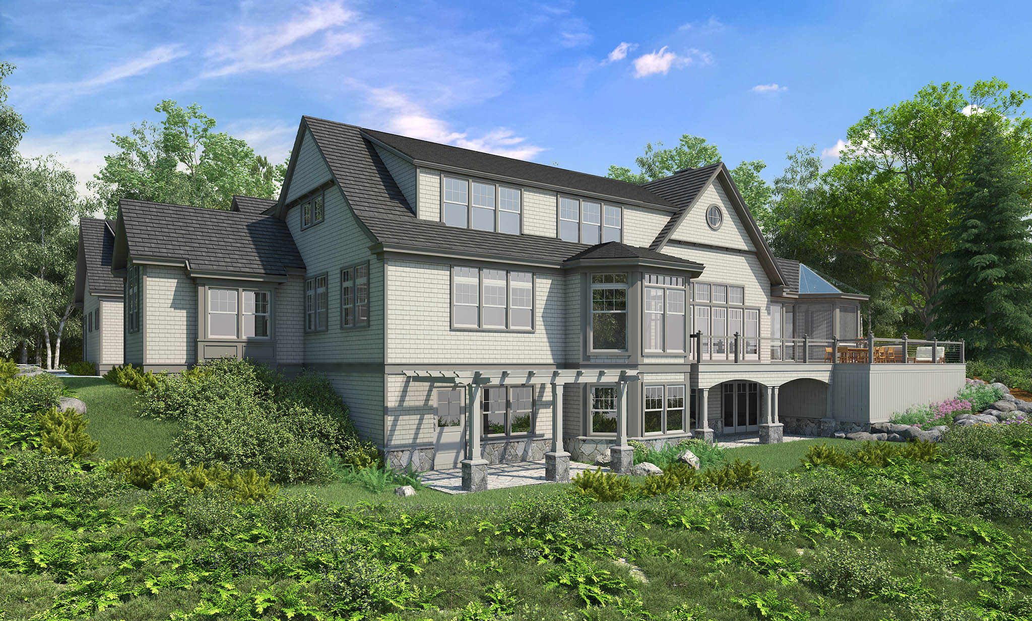 Walpole, Maine renovation by Phelps Architects.
