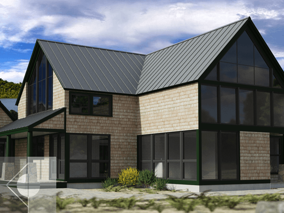 Sustainable renovation of a Barter Island, Maine home.